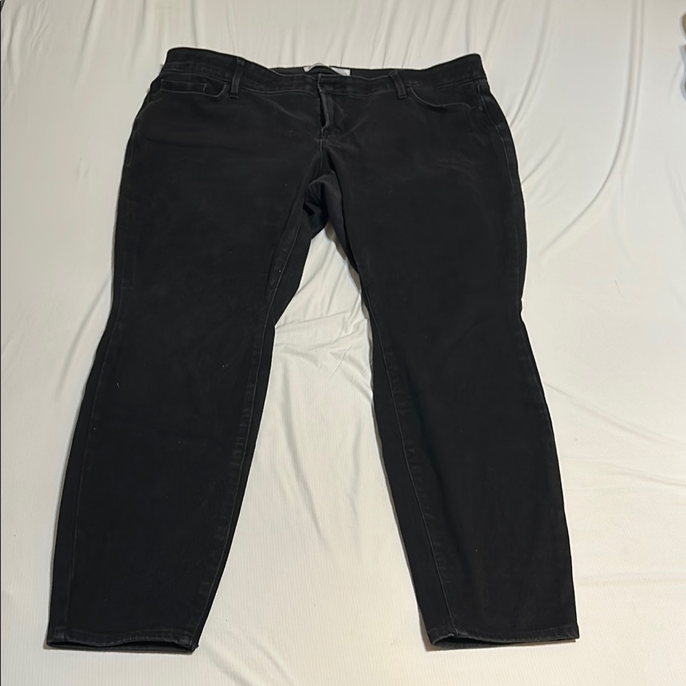Black Denim Jeans 22 old navy plus size